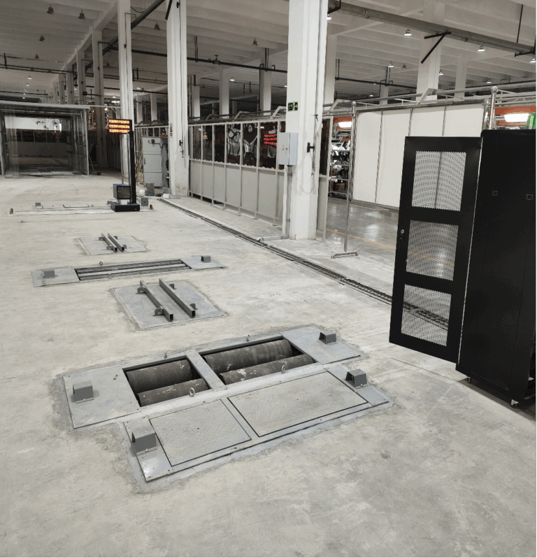 Four-Wheel Electric Vehicle Safety Inspection Line