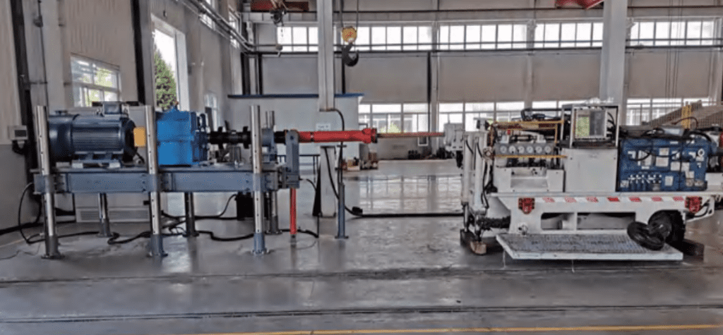 Banco de pruebas de plataforma de perforación direccional